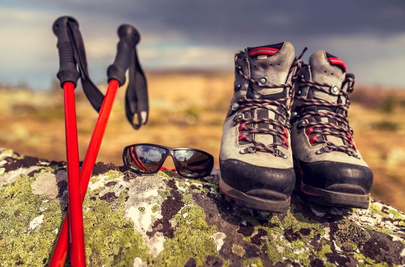 Meradalir Volcano eruption - Hiking boots