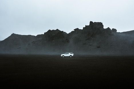 DRIVING IN ICELAND -Black Sand 