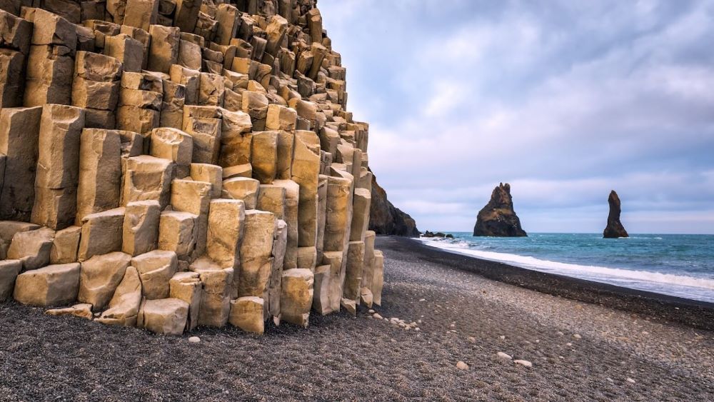 Reynisfjara black sand beach Zero car rental